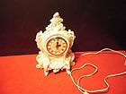 Vintage Lanshire Art Deco Ceramic Electric Clock