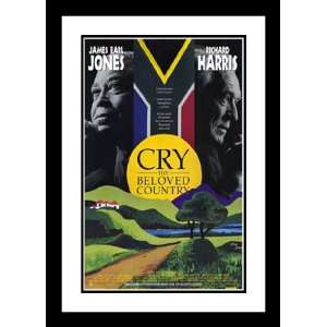  Cry, the Beloved Country 32x45 Framed and Double Matted 