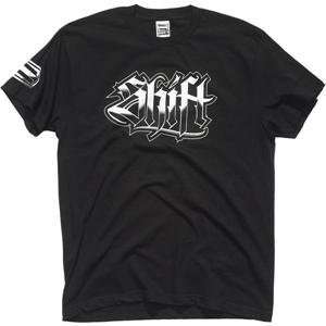  Shift Racing Gothic T Shirt   Medium/Black Automotive