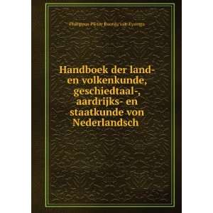   von Nederlandsch . Philippus Pieter Roorda van Eysinga Books