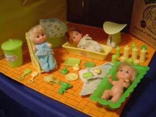 VTG SUNSHINE FAMILY House HOME Mattel BABY Nursery ACCESSORY Doll 