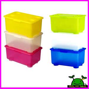 Ikea Storage Box Containers 3PC Stackable New  
