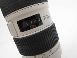 Canon Ultrasonic Zoom Lens EF 70 200MM 12.8 L IS USM 082966212987 