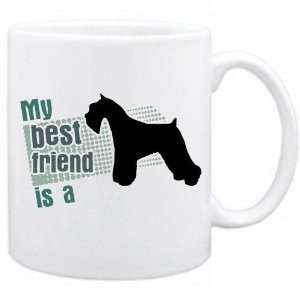    My Best Friend Is A Miniature Schnauzer  Mug Dog
