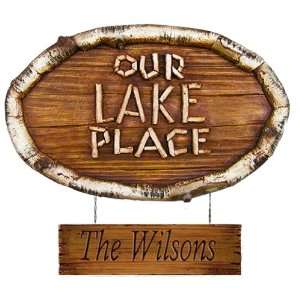  Our Lake Place personalized sign