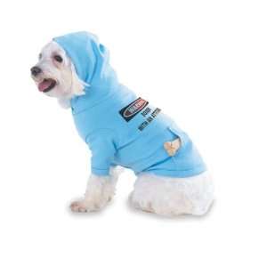 Boxer with an attitude Hooded (Hoody) T Shirt with pocket for your Dog 