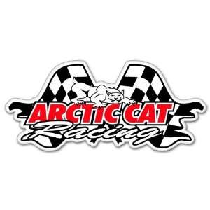  Arctic Cat Racing car styling racing sticker 7 x 3 