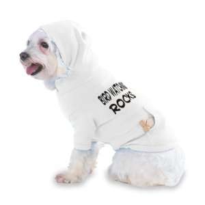 Bird Watching Rocks Hooded (Hoody) T Shirt with pocket for your Dog or 