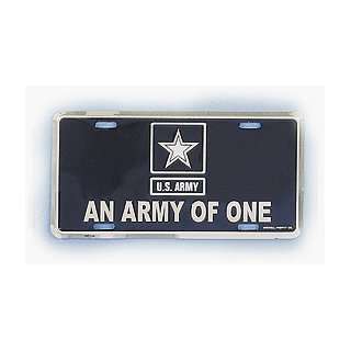  US Army Star Logo License Plate Automotive