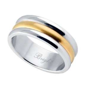   Steel wedding band, wedding ring or Anniversary Ring. Stainless Steel