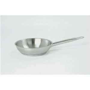   Capable 8 Inch Aluminum Clad Stainless Steel Fry Pan