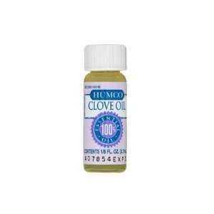 194988001 Clove Oil FirstAid 1/8oz Bottle Dental 12 Per Case by Humco 