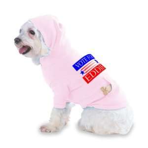 VOTE FOR EDDIE Hooded (Hoody) T Shirt with pocket for your 