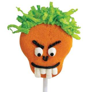 Orange Ghoul Cookie Pop