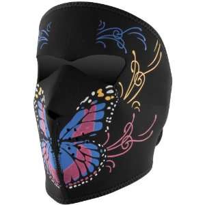  Zan Headgear WNFM041 FACE MASK NEOPRENE BUTTERFLY 