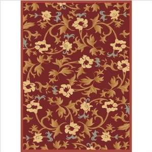  Torino 1415 RED Bouquet Red 311 x 53 Rug Furniture 