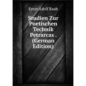   Petrarcas . (German Edition) (9785877608740) Ernst Adolf Raab Books
