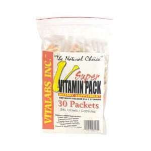 Super Vitamin Packs Vitalabs Vitamin and Mineral Pack, (2 