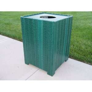  55 Gallon Standard Square Receptacle with Slats
