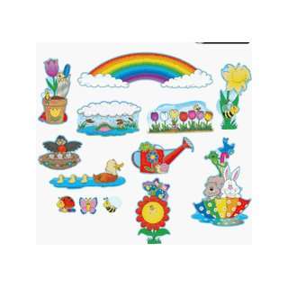  Carson Dellosa Spring Mini Bulletin Board Toys & Games