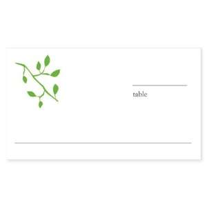  Spring Leaves Place Card Wedding Accessories Health 