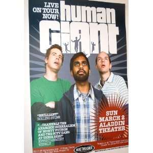  Human Giant Poster   Concert Flyer