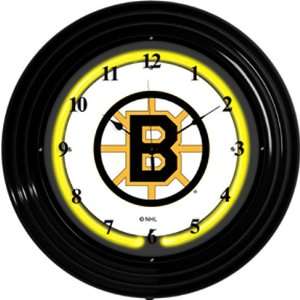    Wizard Neon Boston Bruins Neon Wall Clock