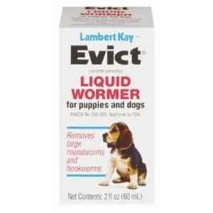   LK51150 2 oz Lambert Kay Evict Liquid Wormer Dog