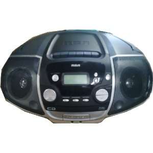NEW RCA RCD175 Portable CD Player Cassette/Tape Black 044319751406 