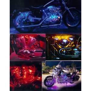  HyperGlow X 2.0 LED Neon Motorcycle Accent Kit   BLUE 
