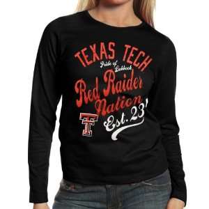  Texas Tech Red Raiders Ladies Splashy Long Sleeve T Shirt 