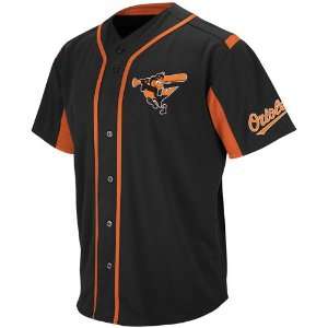  Majestic Baltimore Orioles Wind Up Jersey   Black Sports 