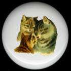 victorian design mama cat kittens ceramic knobs $ 3 25 listed jun 18 