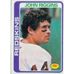  1978 Topps #215 John Riggins   Washington Redskins 