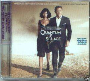 QUANTUM OF SOLACE SOUNDTRACK JAMES BOND 007 SEALED CD  
