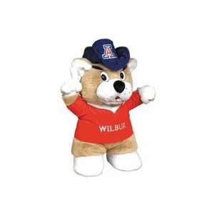  NCAA Arizona Wildcats Wilbur College Mascot Singing Plush 