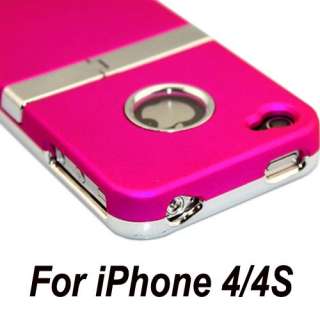   Chrome Cover Case Skin For iPhone 4G 4S GSM AT&T CDMA Verizon  