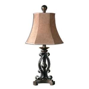  Table Lamp with European Iron Work