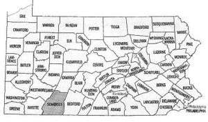 Somerset County PA 1890 Civil War census   genealogy  