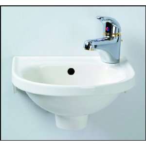  Rosanna Wall Hung Sink in Bisque