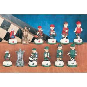  Golf Theme Chessmen/Chess Piece Set Toys & Games