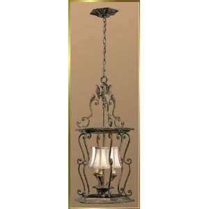 Neoclassical Chandelier, JB 7118, 3 lights, French Bronze, 14 wide X 