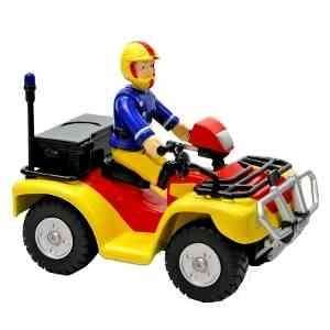   Sam Push Along Quad Vehicle With Exclusive Fireman Sam Figure Toys