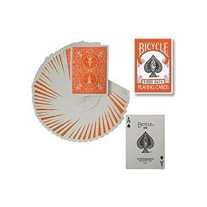   Bicycle Poker Deck   ORANGE Back Gaff / Cards Magi