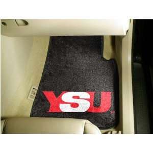  Youngstown State Penguins NCAA Car Floor Mats (2 Front 
