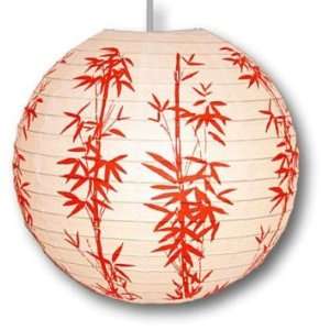  Paper Lanterns   Red Bamboo Chinese Lantern/Lamp