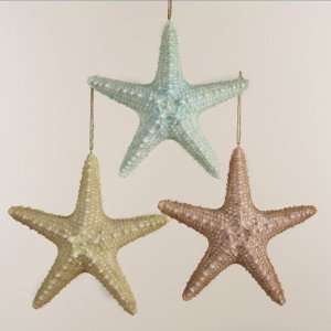   Starfish Shaped Christmas Ornaments 