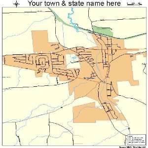  Street & Road Map of Chittenango, New York NY   Printed 