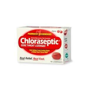  Chloraseptic Lozenges Cherry   18S Health & Personal 