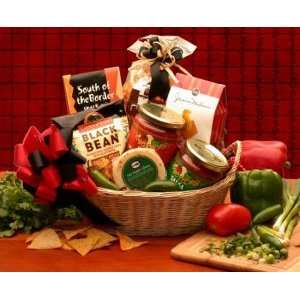 Spicy Salsa Gift Basket Grocery & Gourmet Food